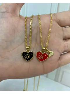 Collar de corazón (Fe) - Al mayor