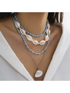 Set de Collar playero - Estilo Caracol