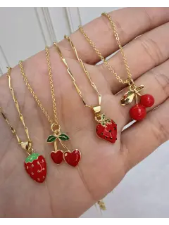 Collar Dije Frutales