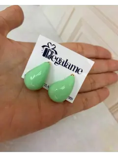 Zarcillo - Gota (Color Verde Agua)