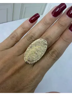 Anillo maximalista - Ovalado
