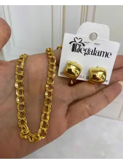 Set de collar y zarcillos