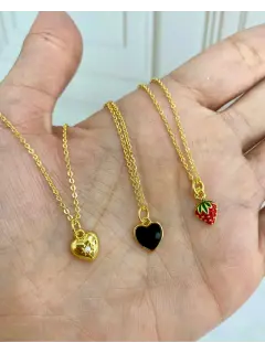 Collares con dijes. Al mayor